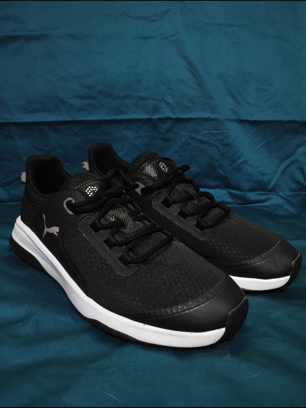 Puma Fusion Grip 377527-02 Size 8.5 Medium Spikeless Golf Shoes Men